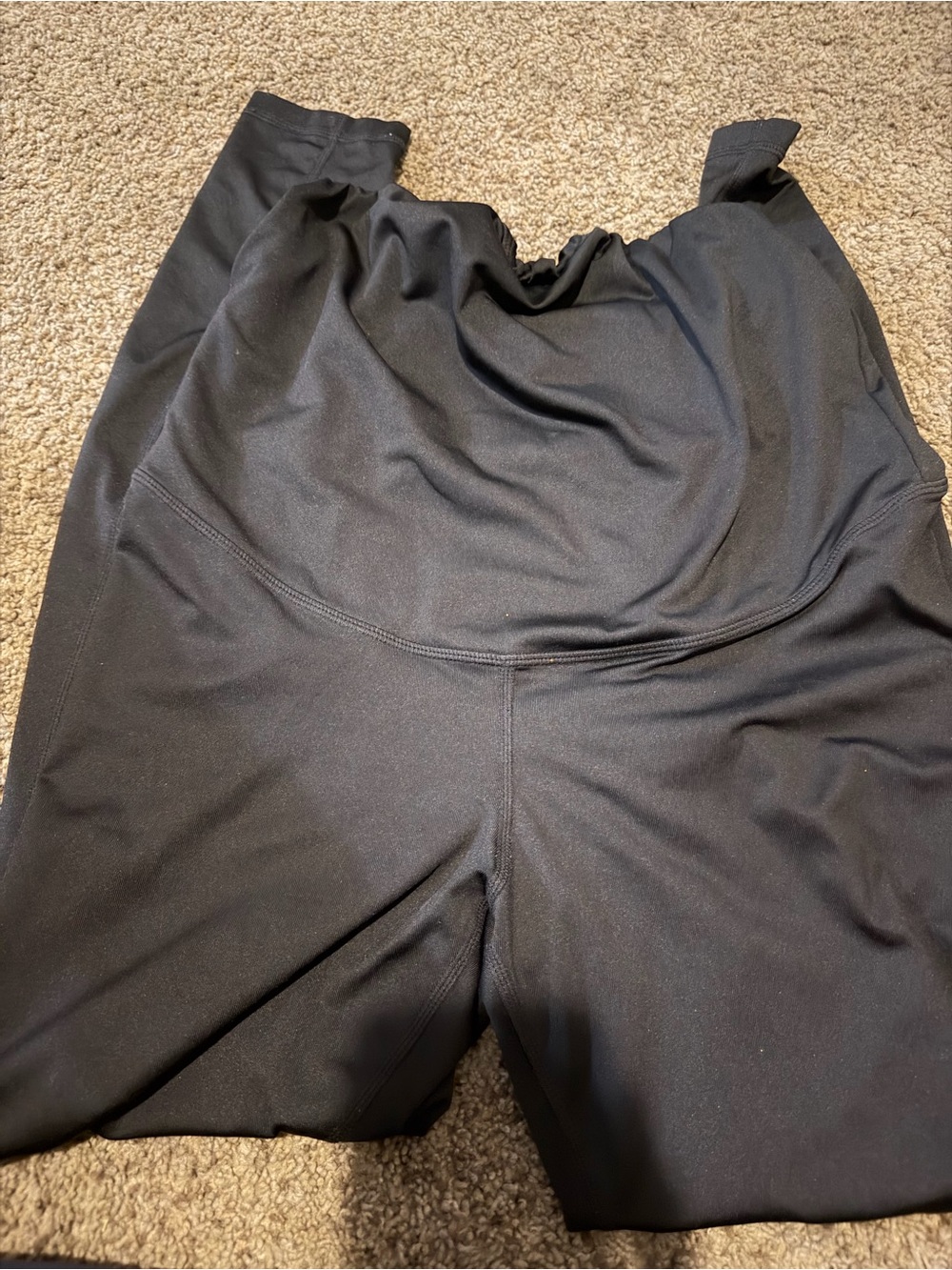 H&M Black MAMA Maternity Leggings
